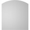 Ekena Millwork Arch Top Surface Mount PVC Gable Vent: Functional, w/ 2"W x 1-1/2"P Brickmould Frame, 34"W x 38"H GVPAR34X3802SF - alternate 4